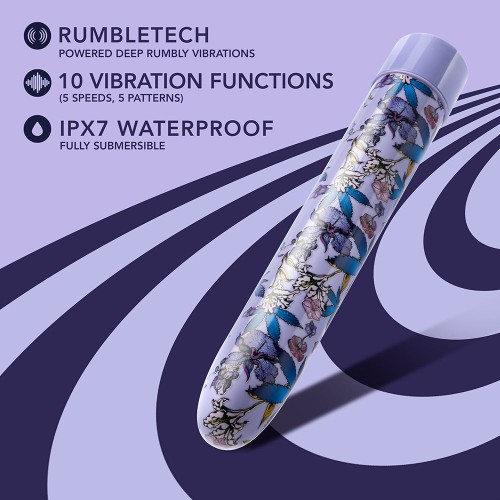 Limited Addiction Floradelic 7-Inch Vibrator Purple