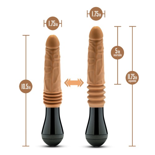 Dr. Skin Thrusting Vibrating Dildo for Ultimate Pleasure