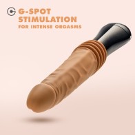 Dildo Vibrador con Movimiento Dr. Skin para Placer Definitivo