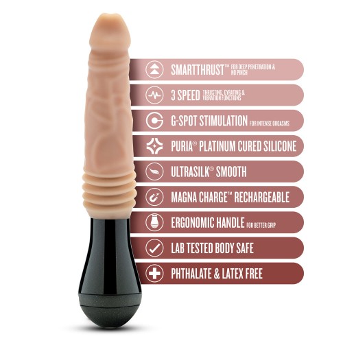 Dildo de Propulsión Dr. Knight de Dr. Skin - Placer Definitivo