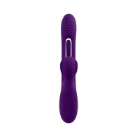 Vibrador Dual Estimulador de Silicona Recargable de Playboy The Thrill