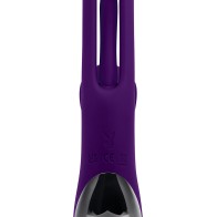 Vibrador Dual Estimulador de Silicona Recargable de Playboy The Thrill