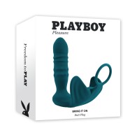 Playboy Bring It On Rechargeable Thrusting Anal Plug