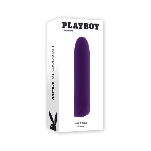 Playboy Uno y Único Vibrador Bullet Recargable - Placer Intenso