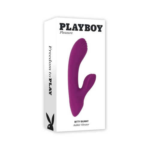 Playboy Bitty Bunny Mini Rabbit Vibrator - Rechargeable Pleasure