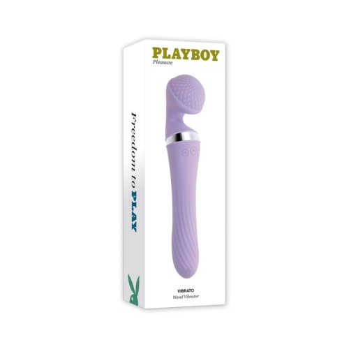 Playboy Vibrato Dual-Ended Wand Vibrator