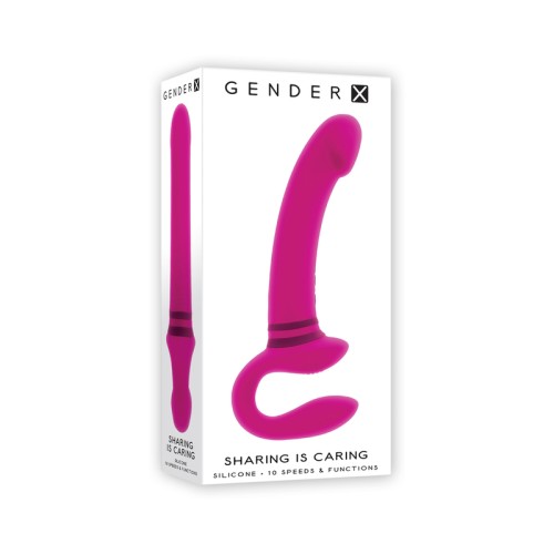 Vibrador Dual Recargable Sharing Is Caring Gender X