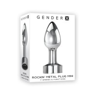 Gender X Rockin' Metal Plug Mini - Luxury & Customization