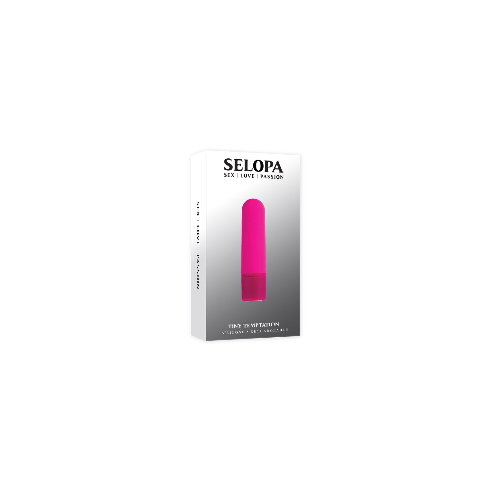 Selopa Tiny Temptation Pink Bullet Vibrator for Discreet Pleasure