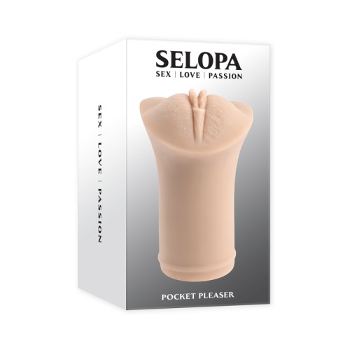 Selopa Pocket Pleaser Stroker Claro