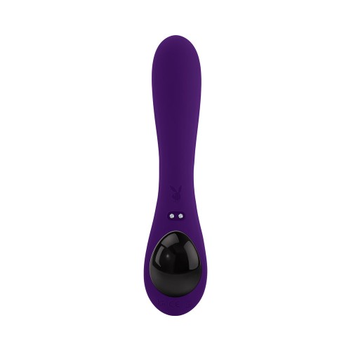 Playboy On Repeat Silicone Rabbit Vibrator