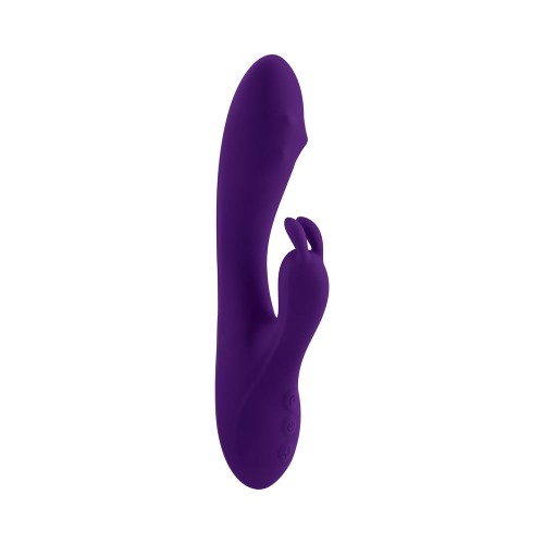 Playboy On Repeat Silicone Rabbit Vibrator