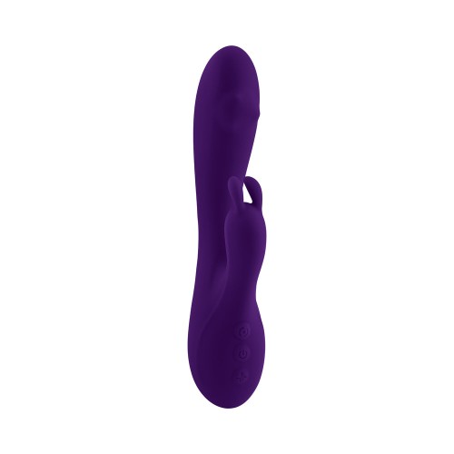 Playboy On Repeat Silicone Rabbit Vibrator