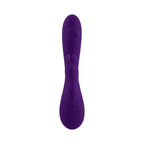 Playboy On Repeat Silicone Rabbit Vibrator