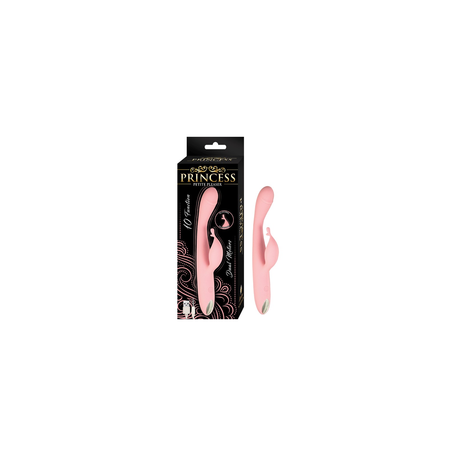 Princess Petite Pleaser Slim Vibrator in Pink