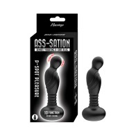 Plug P-Spot Vibrante Remoto Ass-Sation Negro