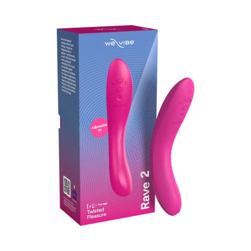 We-Vibe Rave 2 G-Spot Vibrator Fuchsia