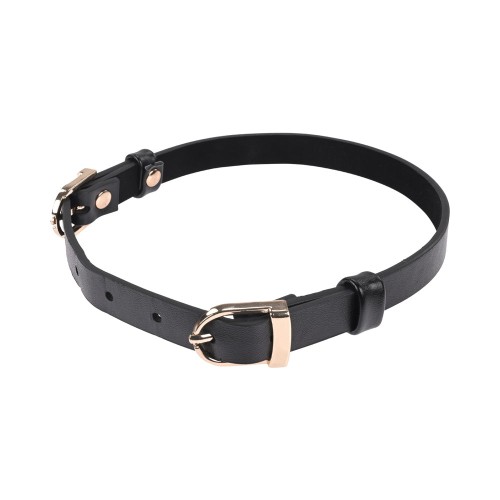 Sex & Mischief Double Buckle Day Collar