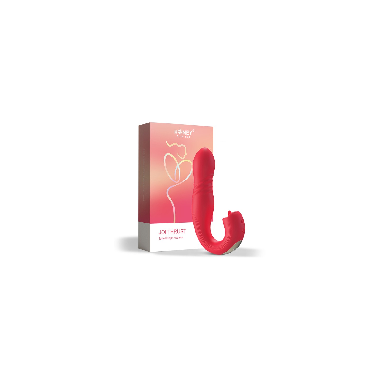 Honey Play Box Joi Thrust Red G-spot Vibrator