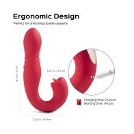 Honey Play Box Joi Thrust Red G-spot Vibrator