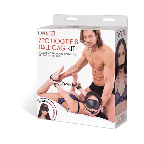 Kit de Hogtie y Balón Gag de Lux Fetish