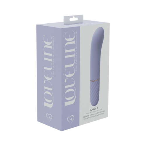 LoveLine Dolce 10 Speed Mini-G-Spot Vibe for Ultimate Pleasure