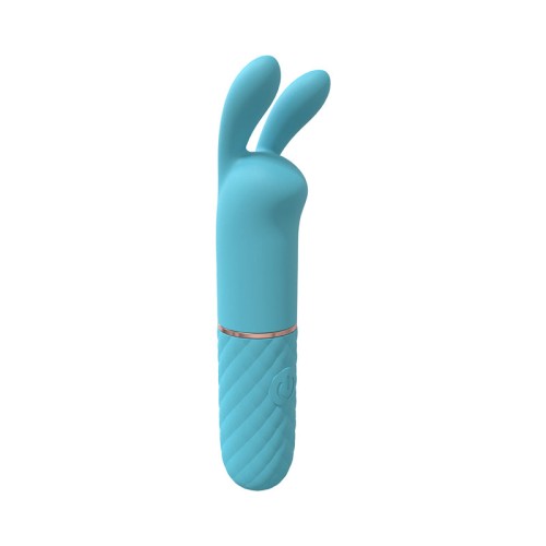 LoveLine 10 Speed Vibrating Mini-Rabbit - Waterproof Blue