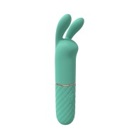 Dona 10 Speed Vibrating Mini-Rabbit in Green