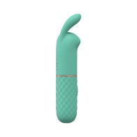 Dona 10 Speed Vibrating Mini-Rabbit in Green