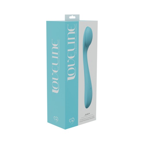 LoveLine Juicy Vibrador Flexible Impermeable de 10 Velocidades