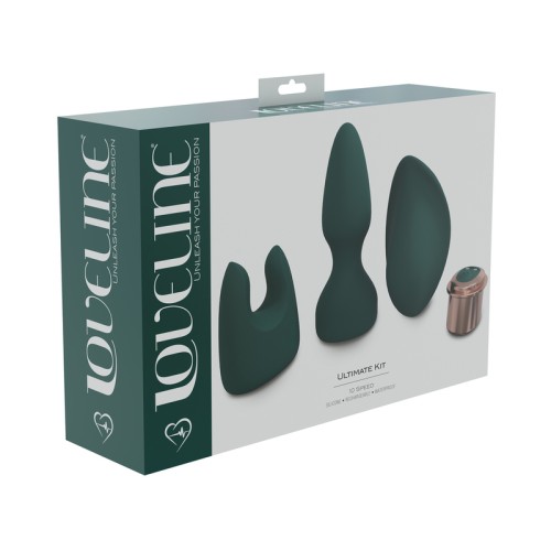 LoveLine Kit Ultimativo Silicona 10 Velocidades Recargable