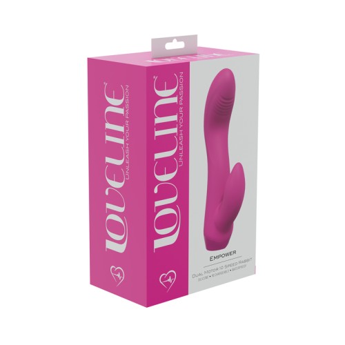 LoveLine Empower Rabbit - Powerful Dual Motor Pleasure