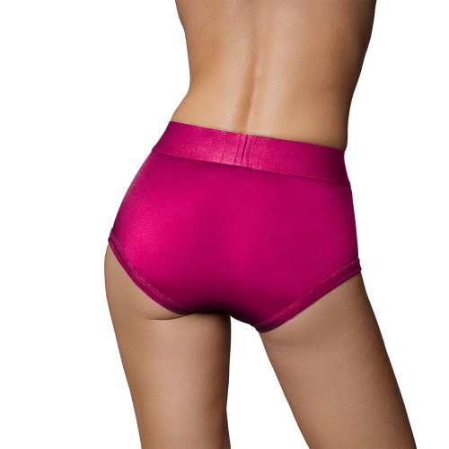 Ouch Vibrating Strap-on Brief Pink XS/S