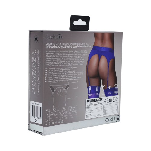 Vibrating Strap-on Thong for Enhanced Pleasure