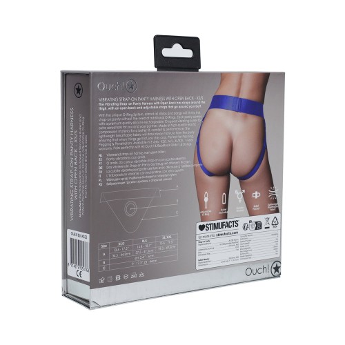 Ouch! Vibrating Strap-on Panty Harness