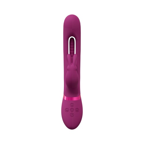 Vibrador Conejito VIVE MIKA con Tres Motores para Placer Personalizado