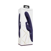 Vibrador Conejito VIVE MIKA de Triple Motor - Púrpura