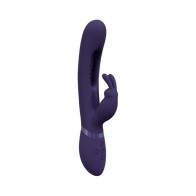 Vibrador Conejito VIVE MIKA de Triple Motor - Púrpura