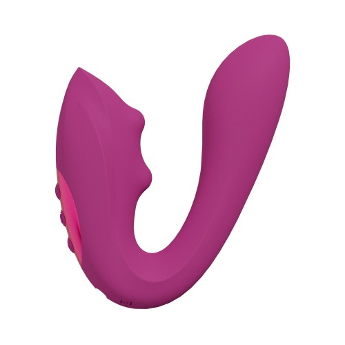 VIVE YUKI Vibrador Recargable de Doble Motor para Punto G