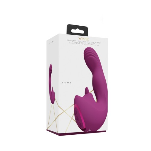 VIVE YUMI Vibrador Recargable para Punto G