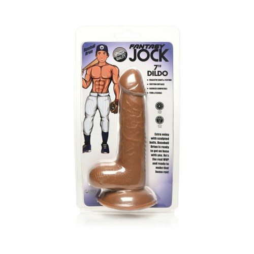 Jock Baseball Brian Dildo for Realistic Pleasure