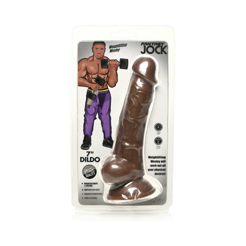 Wesley Weightlifting Realistic Dildo with Suction Base