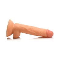 Dildo Jock Swimming Simon de 7 in. con Testículos Claro