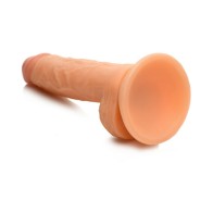 Dildo Jock Swimming Simon de 7 in. con Testículos Claro