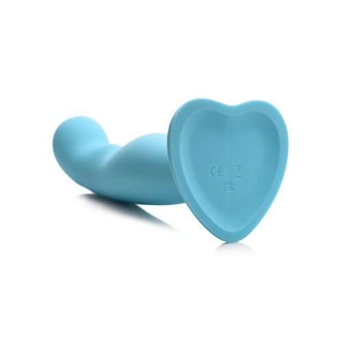 Simply Sweet Thick Silicone Dildo W/ Remote Blue