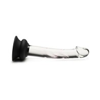 Cristales de Placer Dildo de Vidrio 7 in. Base de Silicona Comprar Ahora