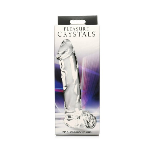 Dildo de Cristal Pleasure Crystals para Estimulación Intensa