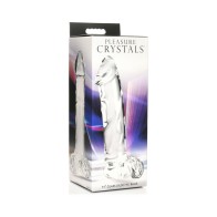 Pleasure Crystals Glass Dildo for Intense Stimulation