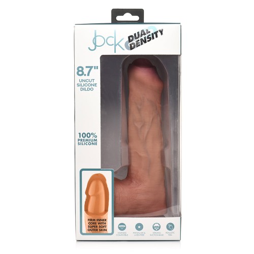 Dildo de Silicona Dual Density Jock Uncut | Juguete Realista