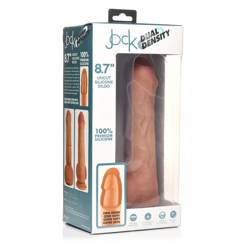 Jock Uncut Dual Density Dildo | Realistic Silicone Toy